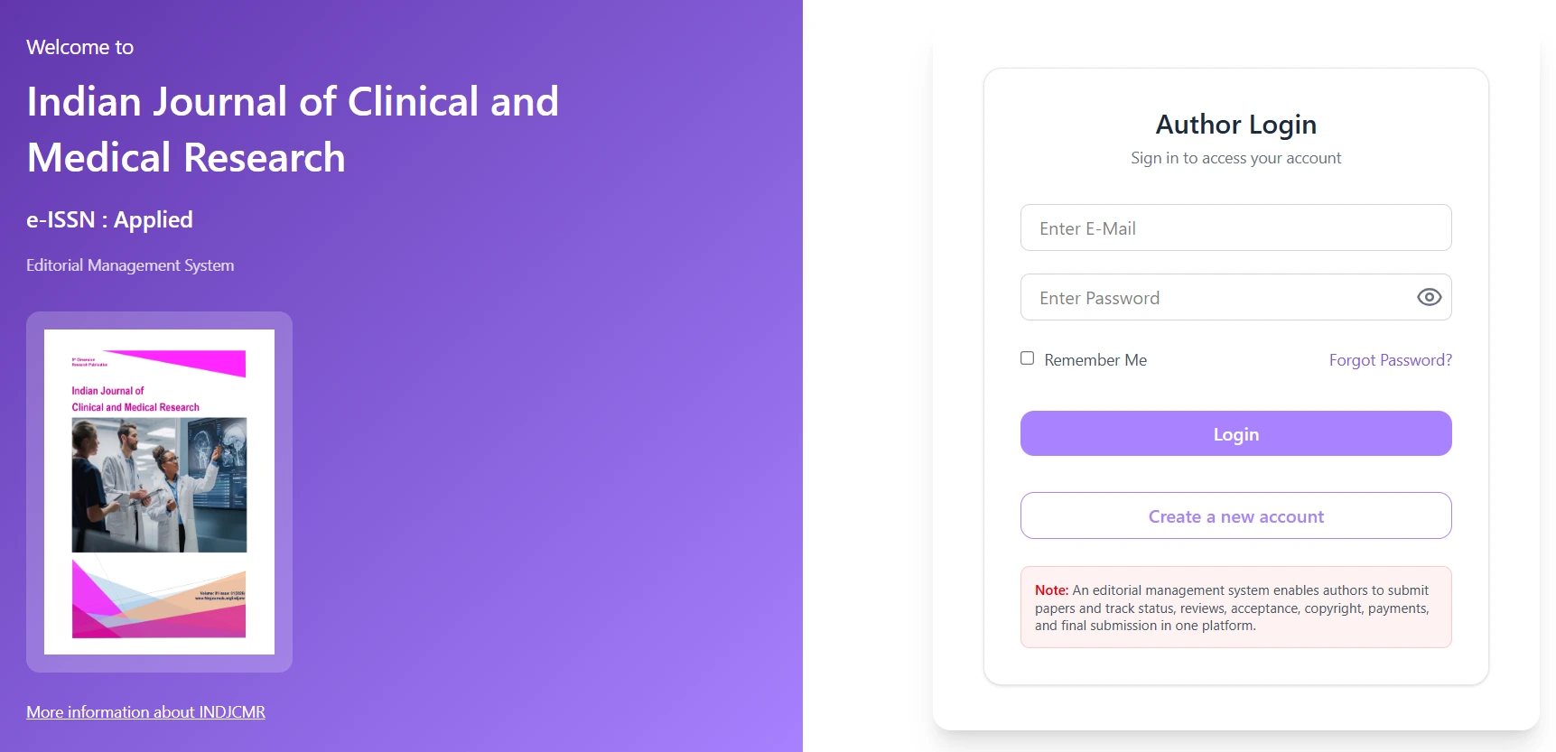 article processing status