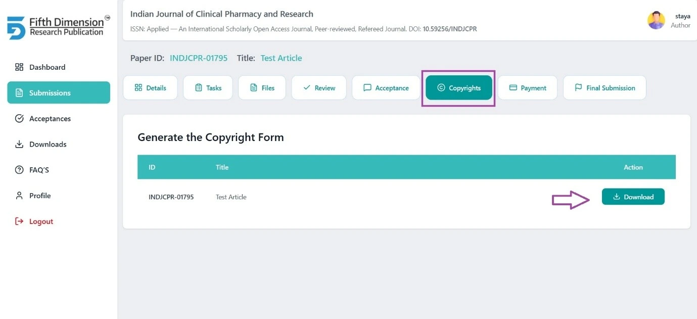 EMS Copyright Submission