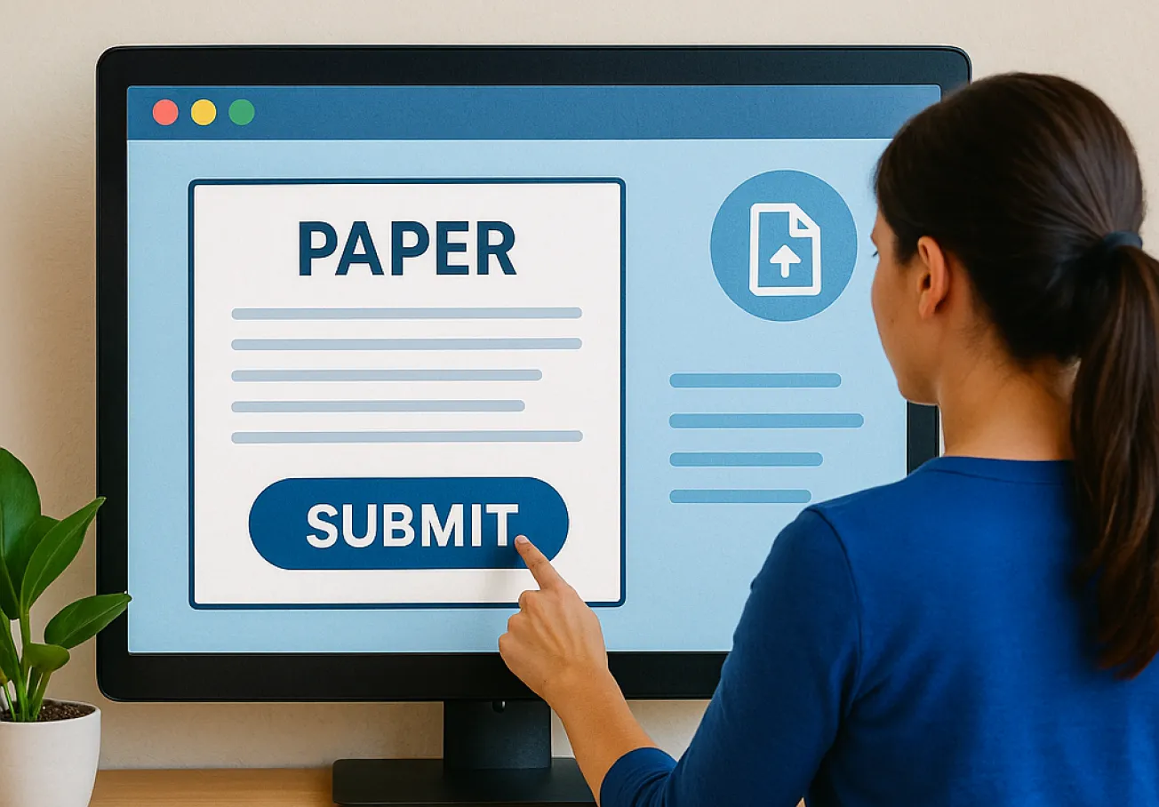 Submit Paper Illustration