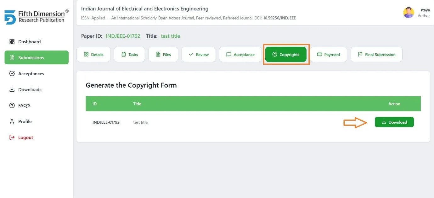 EMS Copyright Submission